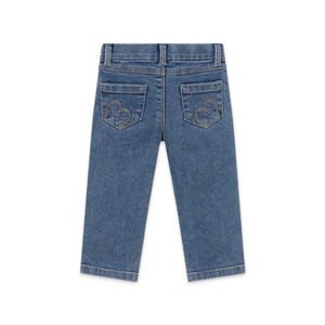 Mayoral Baby Girl Basic Jeans ~ Light Wash