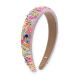 Bari Lynn Sequin Flower Headband