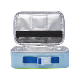 State Bags Rodgers Lunch Bag ~ Navy/Neon