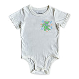 Rowdy Sprout Grateful Dead Kaleidoscope Bears s/s Onesie ~ Vintage White