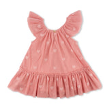 Oh Baby! Hearts Bobinette Stella Dress ~ Blush