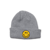 Petite Hailey Yellow Smiley Beanie