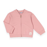 Mayoral Baby Girl Zip Sweatshirt, Tee & Joggers Set ~ Rose