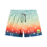 Molo Neptune Rashguard & Niko Swim Trunks Set ~ Palmtree Smile