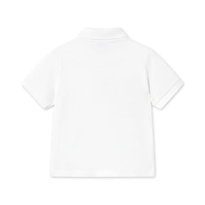 Mayoral Baby Boy Basic s/s Polo ~ White