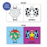 Mudpuppy Bug Out! Color Magic Bath Book