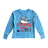 Rowdy Sprout Baby Fleetwood Mac Penguin 1973 l/s Tee ~ Bluest Skies