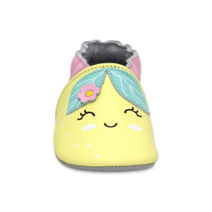 Robeez Baby Moccasin ~ Happy Lemon