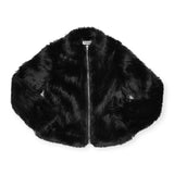 MIA New York Lux Faux Fur Jacket ~ Black