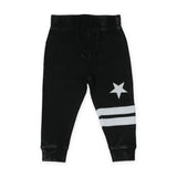 Mish Boys Sports Star Enzyme Zip Hoodie & Jogger Set ~ Black