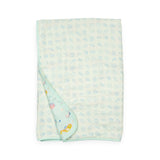 Loulou Lollipop Muslin Quilt Blanket ~ Painterly Seahorse