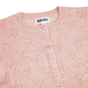 Molo Gillian Cardigan ~ Petal Blush