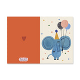 Daria Solak Illustrations Party Elephant Birthday Card