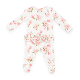 Angel Dear 2 Way Zipper Ruffle Footie ~ Sweet Magnolias
