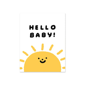 IEJ Studio Sunshine Hello Baby! New Baby Card