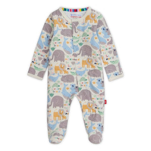 Magnetic Me Organic Cotton Magnetic Footie ~ Little Lovin'