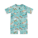 Molo Baby Neka Sunsuit ~ Baby Turtles