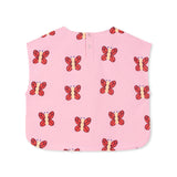 Wynken Sunshine Butterfly Print Sleeveless Top & Shorts Set ~ Candy