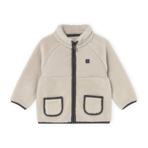 Mayoral Baby Boy Sherpa Jacket ~ Chai