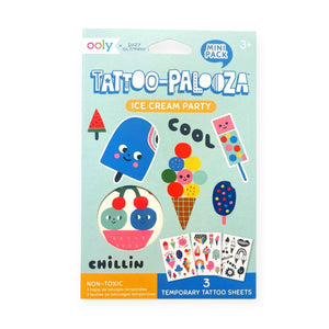 Ooly Mini Tattoo Palooza Temporary Tattoos X Suzy ~ Ice Cream Party
