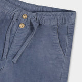 Mayoral Baby Boy Micro-Cord Lined Pants ~ Blue Whale