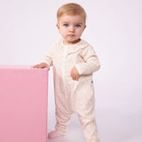 Petit Bateau Floral Print Romper w/ Collar ~ Multi