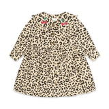Huxbaby Leopard Cherry Collar Dress ~ Animal Print