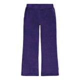Molo Malika Velour Zip Sweatshirt & Adoria Flare Sweatpants  Set 7-12 ~ Space Purple