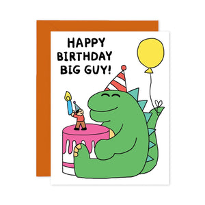 Wrap Happy Birthday Big Guy Card