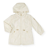 Mayoral Girls Cinched Waist Windbreaker ~ Natural