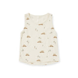 Rylee + Cru Surf Buggy Tank and Slouch Pants Set ~ Ivory