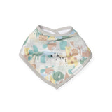 Loulou Lollipop Muslin Bandana Bib Set ~ Animal Puzzle