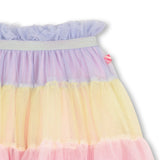 Billieblush Fun Chic s/s T-shirt & Tulle Skirt Set ~ Angel Blue/Multi