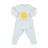 Oh Baby! Sun 2pc Set ~ Sky Blue/Golden