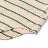 Molo Ronelle s/s Ribbed Top 7-12 ~ Cloud Green Stripe