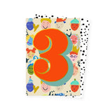 Eleanor Bowmer Age 3 Birthday Card