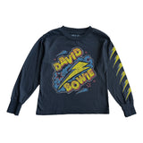Rowdy Sprout Baby David Bowie Bolt & Stars l/s Tee ~ Vintage Black