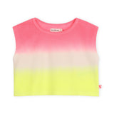 Billieblush Gradient Terry Tank Top & Shorts Set 7-12 ~ Fuchsia