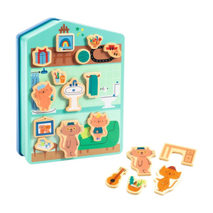 Djeco InZeHouse Magnetic Play Set