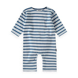 Molo Baby Flint Romper ~ Lagoa Stripe