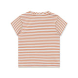 Babyface Baby Boy s/s Pocket T-Shirt ~ Orange Stripe