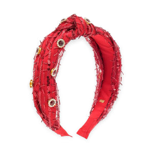 Bari Lynn Sprinkle Jeweled Knot Headband