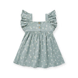 Rylee + Cru Mariposa Dress ~ Blue Daisy