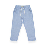 Me & Henry Baby Bosun Gauze Pants ~ Blue Heather