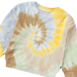 Molo Baby Dear Sweatshirt & Simms Shorts Set ~ Tie Dye Swirl