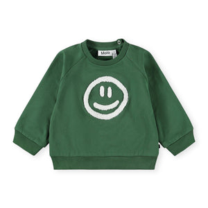 Molo Baby Disc Sweatshirt & Simeon Sweatpants Set ~ Pine Tree
