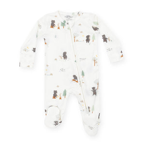 Angel Dear 2 Way Zipper Footie ~ Bear and Bunny Adventures
