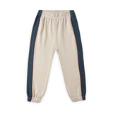 Rylee + Cru Paneled Sweatshirt & Sweatpants Set ~ Stone