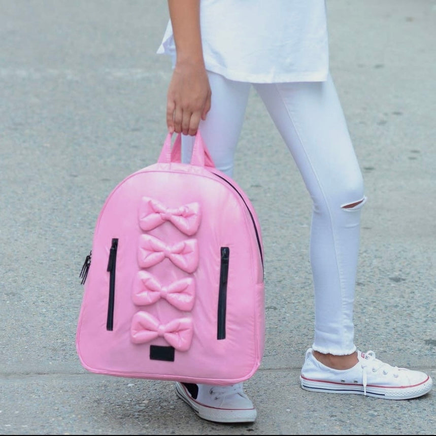 7AM Enfant Bows Backpack ~ Blush – Born Yesterday 7AM Enfant Bows Backpack ~ Blush – Born Yesterday