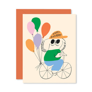 Wrap Happy Birthday Cool Dude Card